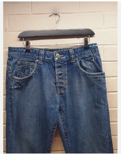 Firetrap Firetrap Men's Blackseal Denim Blue Jeans W 34 L 32