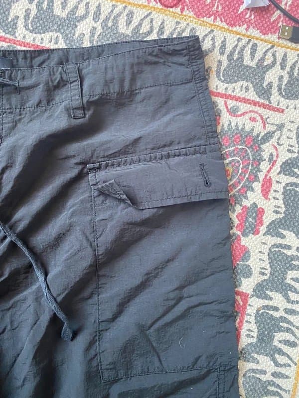 ASOS Design ASOS design black cargo pants