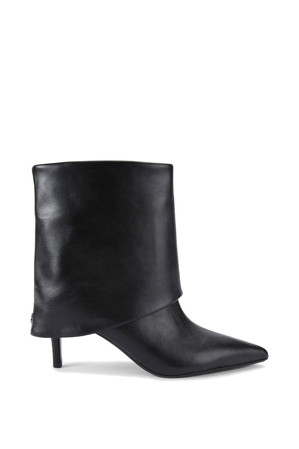 KG Kurt Geiger KG Kurt Geiger Black Leather Ankle Boots