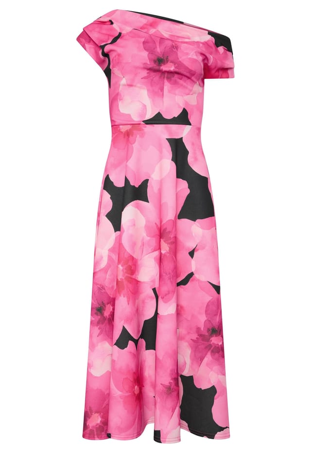 Star By Julien Macdonald Star by Julien Macdonald Women's Floral Off-Shoulder Fit & Flare Dress - 2