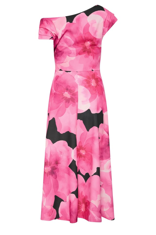 Star By Julien Macdonald Star by Julien Macdonald Women's Floral Off-Shoulder Fit & Flare Dress - 3