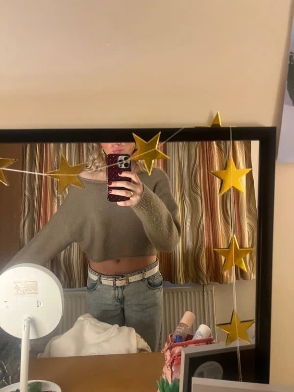 Bershka Bershka brown jumper
