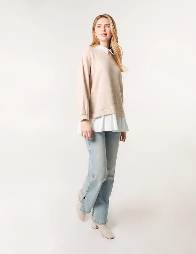 Blue Vanilla 2in1 Cut & Sew Sweater - 3