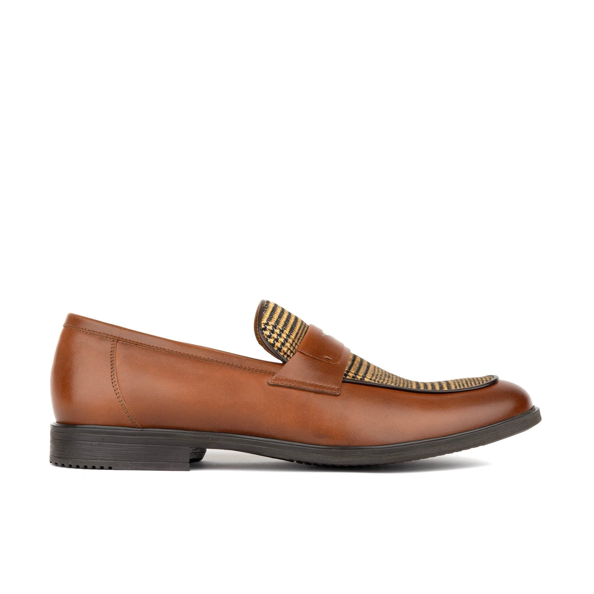 Embassy London Embassy London Brown & Brown Check Loafer