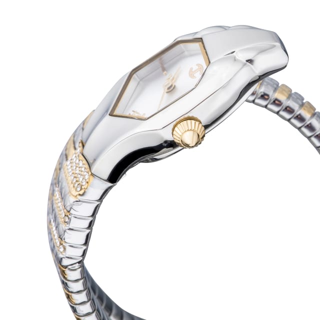 Just Cavalli Just Cavalli Women's Just Glam EVO 2 Silver Dial Stainless Steel Bracelet Watch - 3