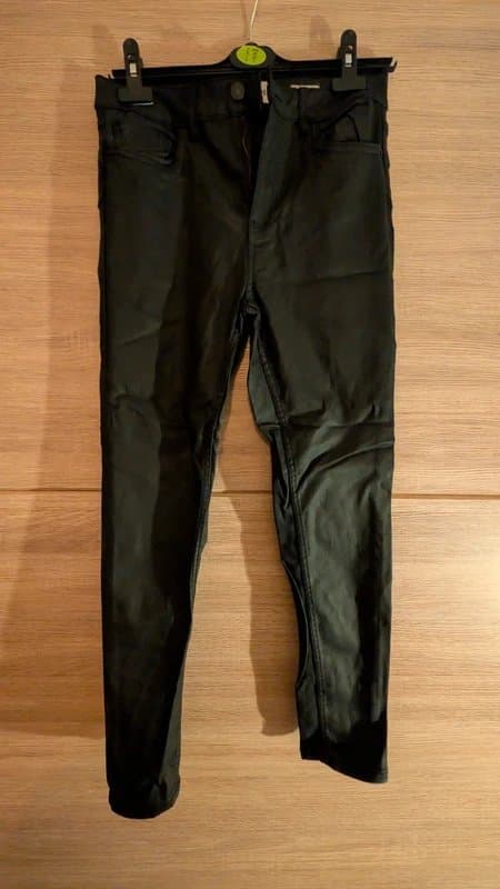 New Look Faux leather trousers