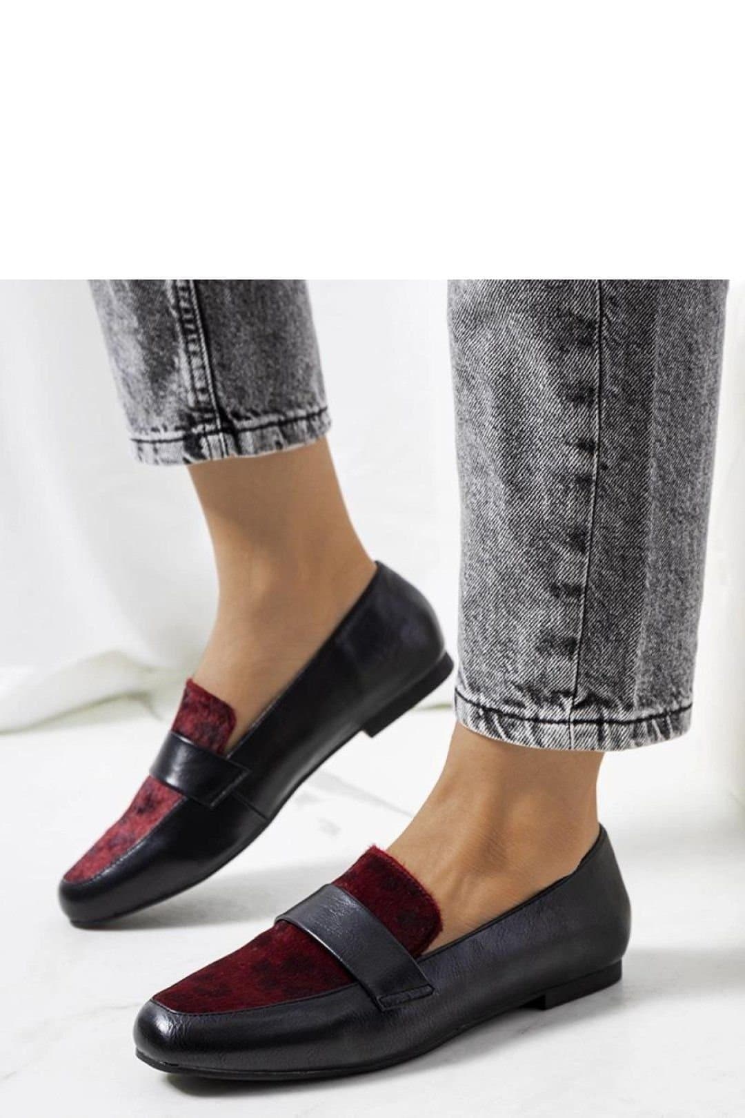 Love Lace Love Lace Black Moccasin Half Shoes With Insole