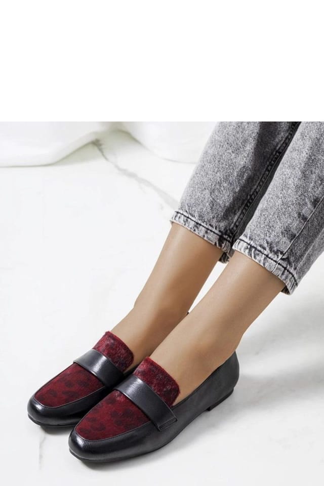 Love Lace Love Lace Women's Elegant Slip On Moccasin Half Shoes with Insole in Black - 2