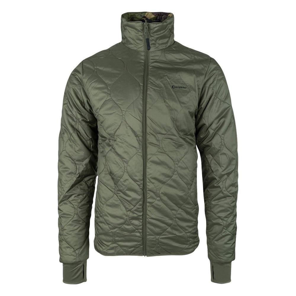 Speero Speero Men's Reversible Waterproof Jacket in Dark Green - 4