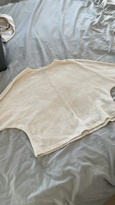 New Look New Look knitted batwing top cream | size M