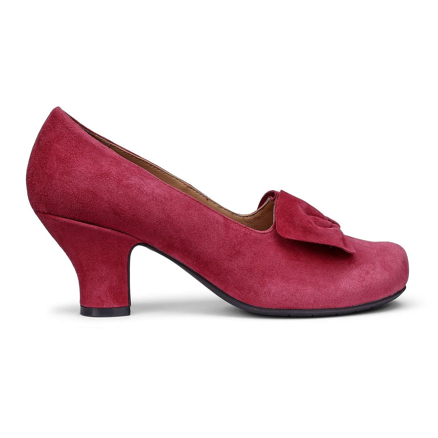 Hotter Hotter Women's Wide Fit 'Donna' Heels in Bright Pink