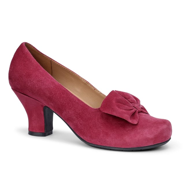 Hotter Hotter Women's Wide Fit 'Donna' Heels in Bright Pink - 2