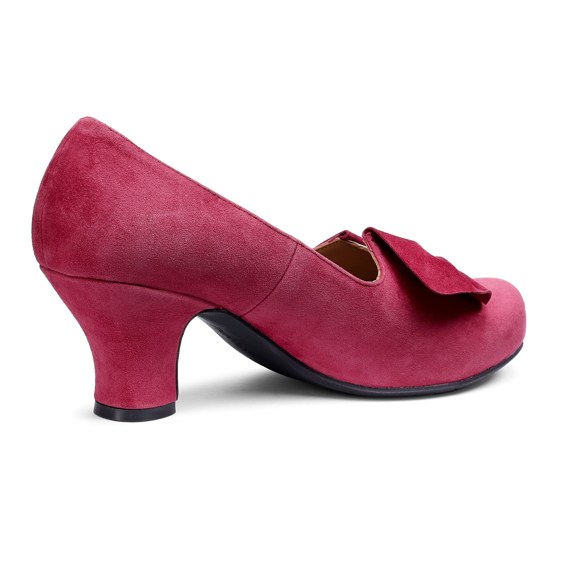 Hotter Hotter Women's Wide Fit 'Donna' Heels in Bright Pink - 4