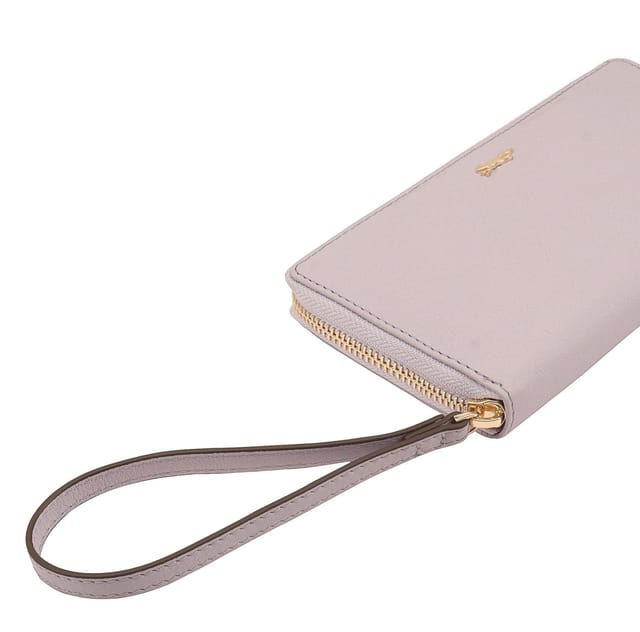 Paul Costelloe Paul Costelloe Women's Tansy Leather Travel Purse in Lavender - 3