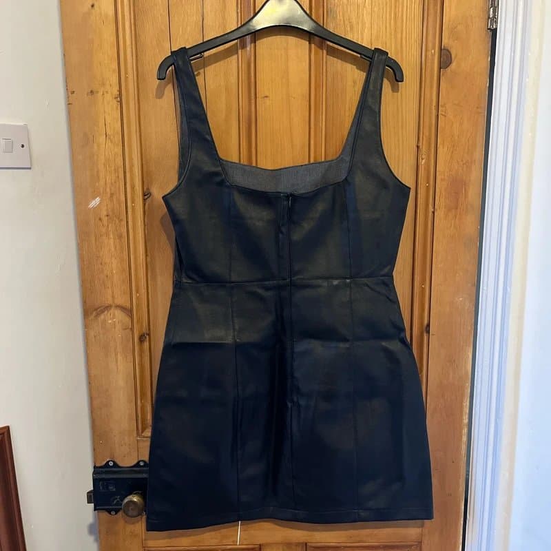 ASOS Design ASOS Design faux leather dress UK 12