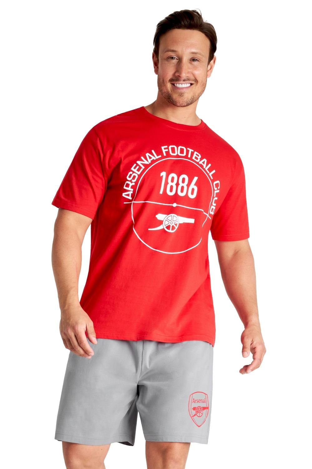 Arsenal FC Arsenal FC Men's Short Pyjama in Red - 1