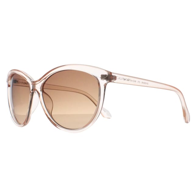 Calvin Klein CALVIN KLEIN Women's Cat Eye Crystal Beige Brown Gradient CK19534S - 2