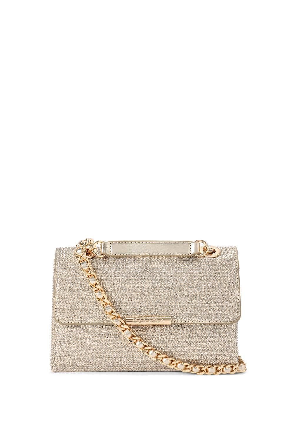 Carvela Carvela Women's 'Rosa Chain Shoulder' Bag in Gold - 1