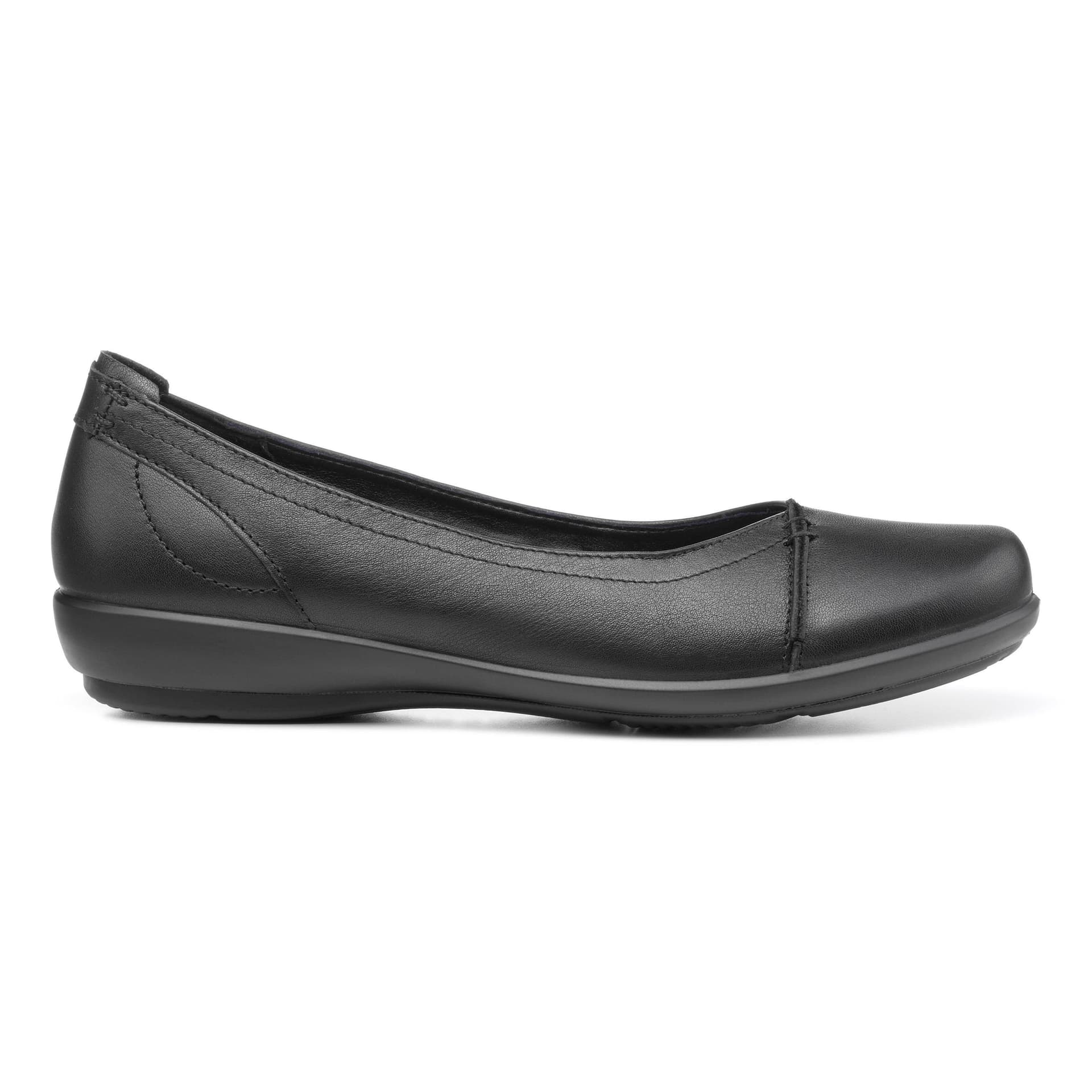 Hotter Hotter Women's Extra Wide 'Robyn II' Ballet Pumps in Black