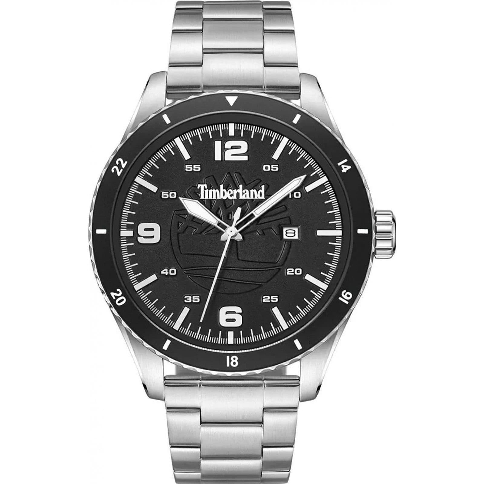 Timberland Timberland Men's TDWGH0010503 Ashmont 46mm Quartz Watch in Silver
