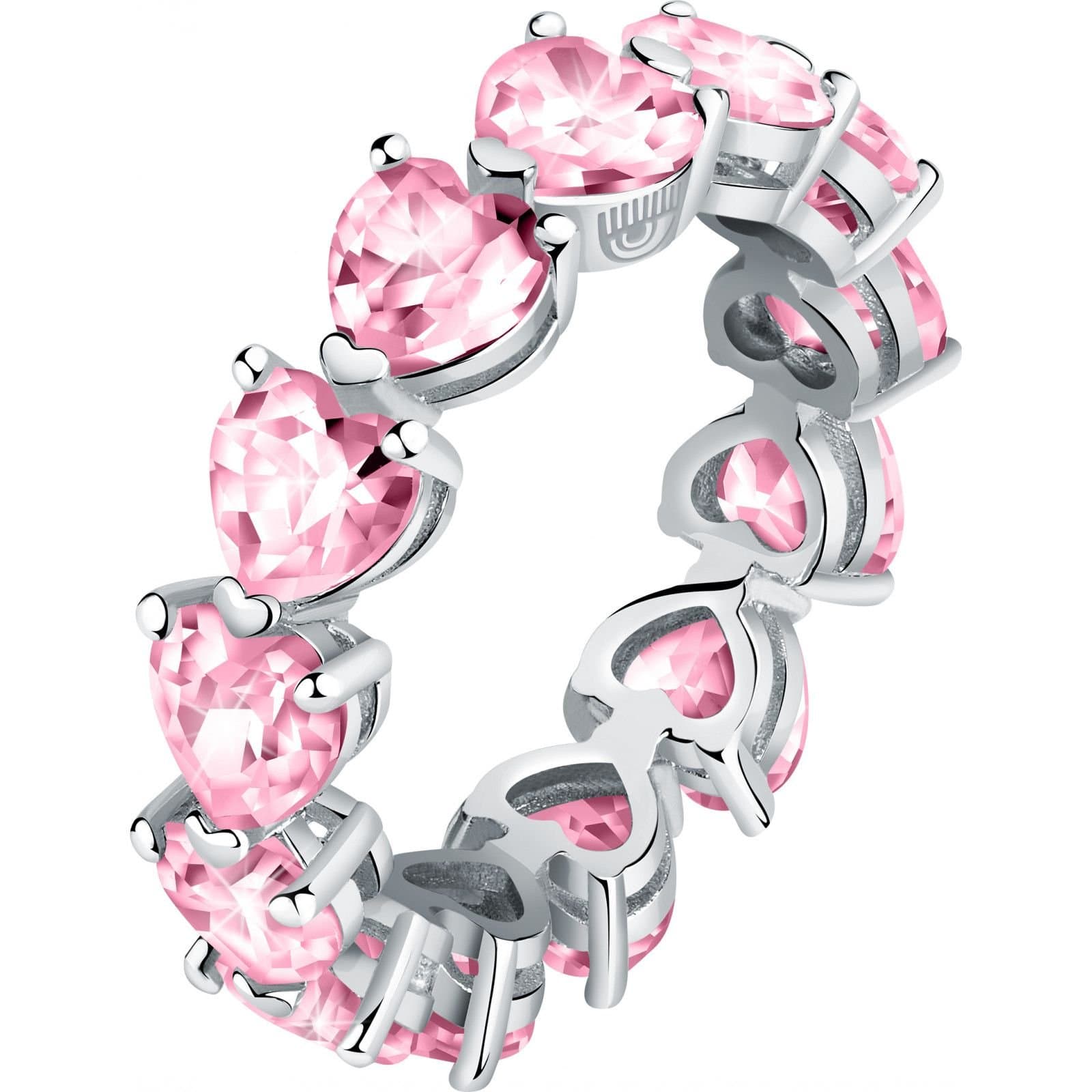Chiara Ferragni Chiara Ferragni Rose Gold Heart-Cut Crystal Ring