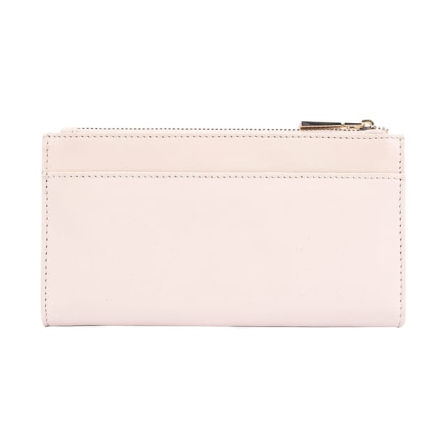 Paul Costelloe Paul Costelloe Women's Nynph Leather Purse in Light Beige - 3