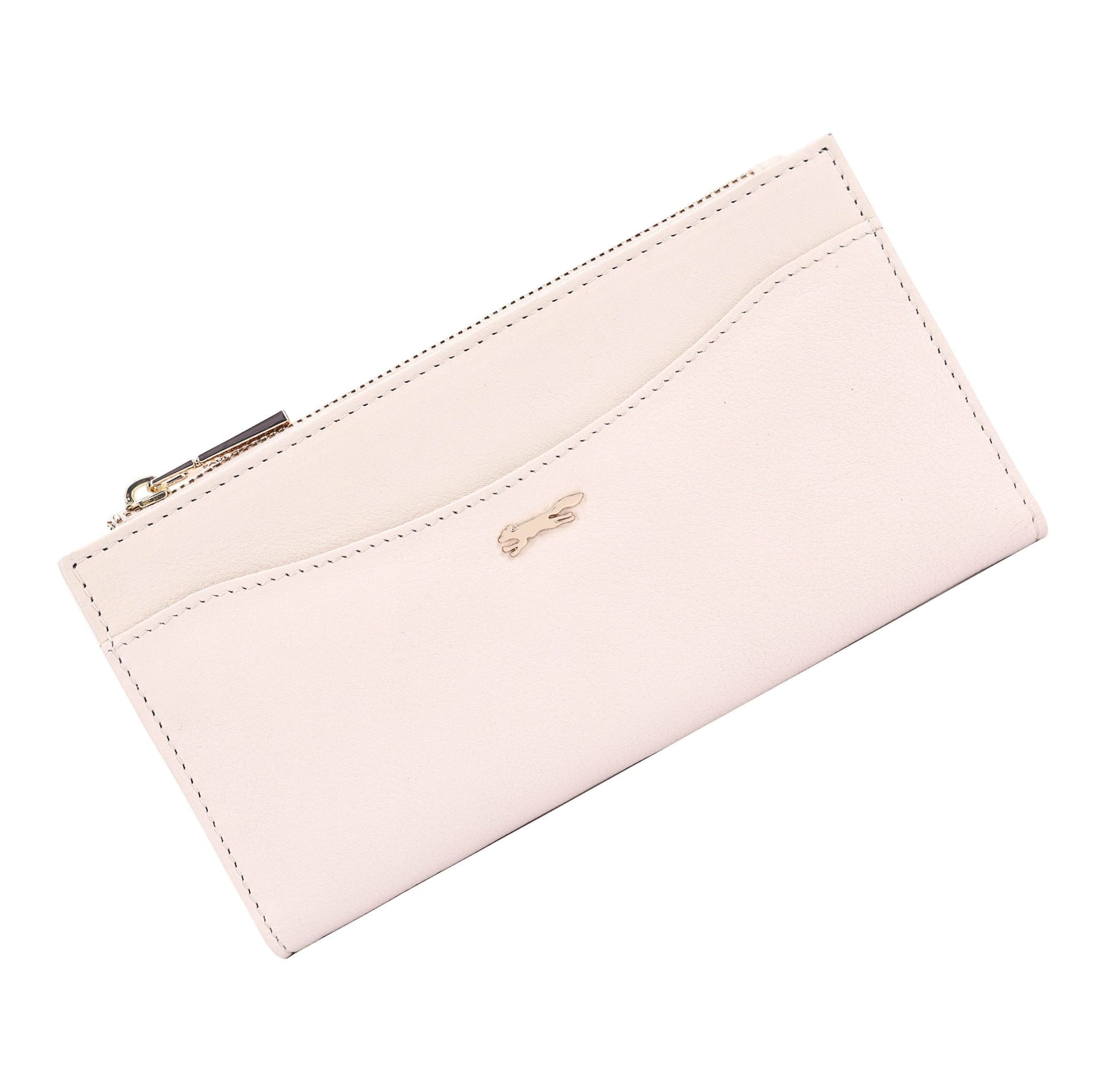 Paul Costelloe Paul Costelloe Women's Nynph Leather Purse in Light Beige - 4