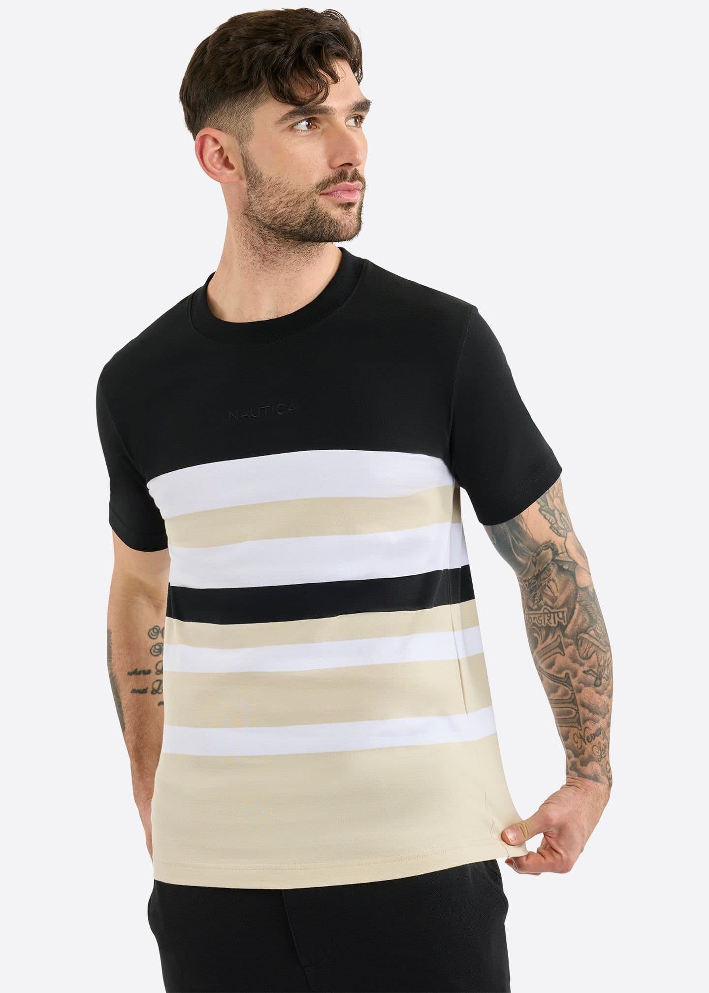 Nautica Nautica Men's Trelew T-Shirt in Black