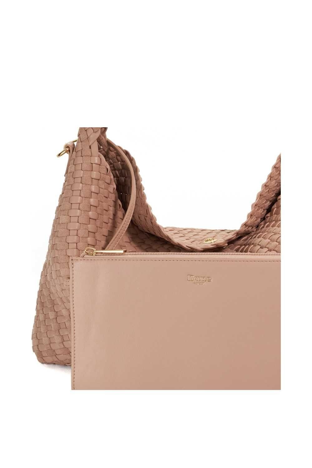 Dune London Dune London Women's 'Deliberate L' Shoulder Bag in Pink - 4
