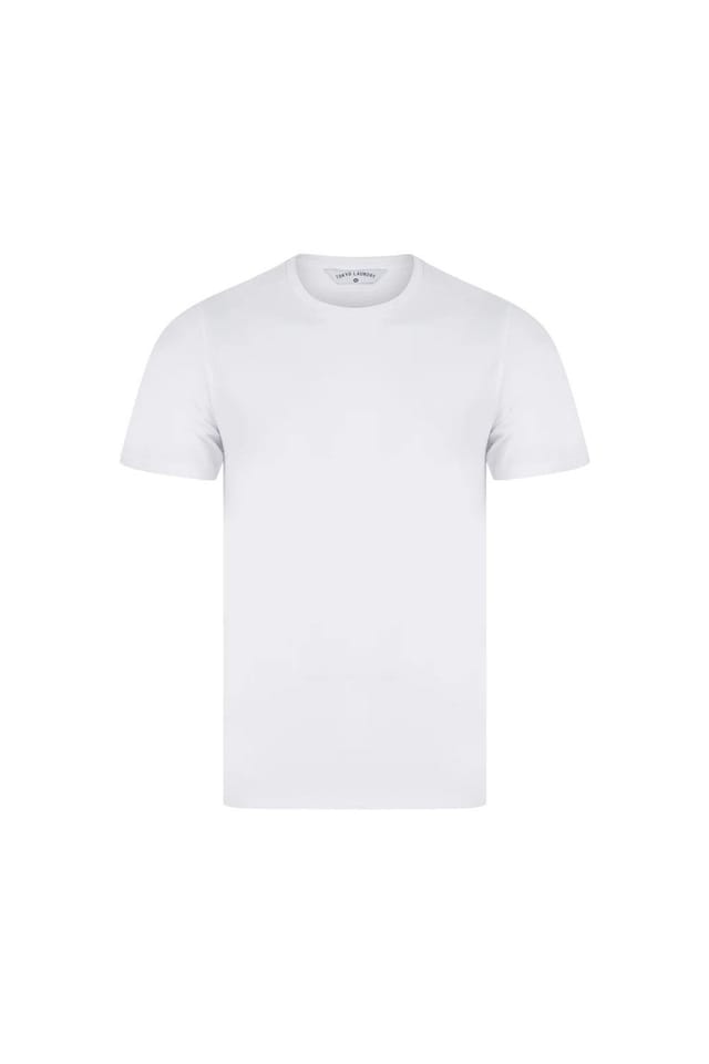 Tokyo Laundry Tokyo Laundry Men's Cotton 5-Pack Short Sleeve T-Shirts in White - 3
