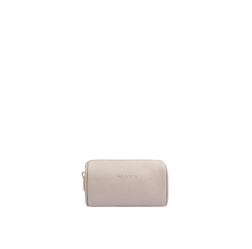 Paul Costelloe Paul Costelloe Women's Pelmo Leather Purse in Taupe - 1