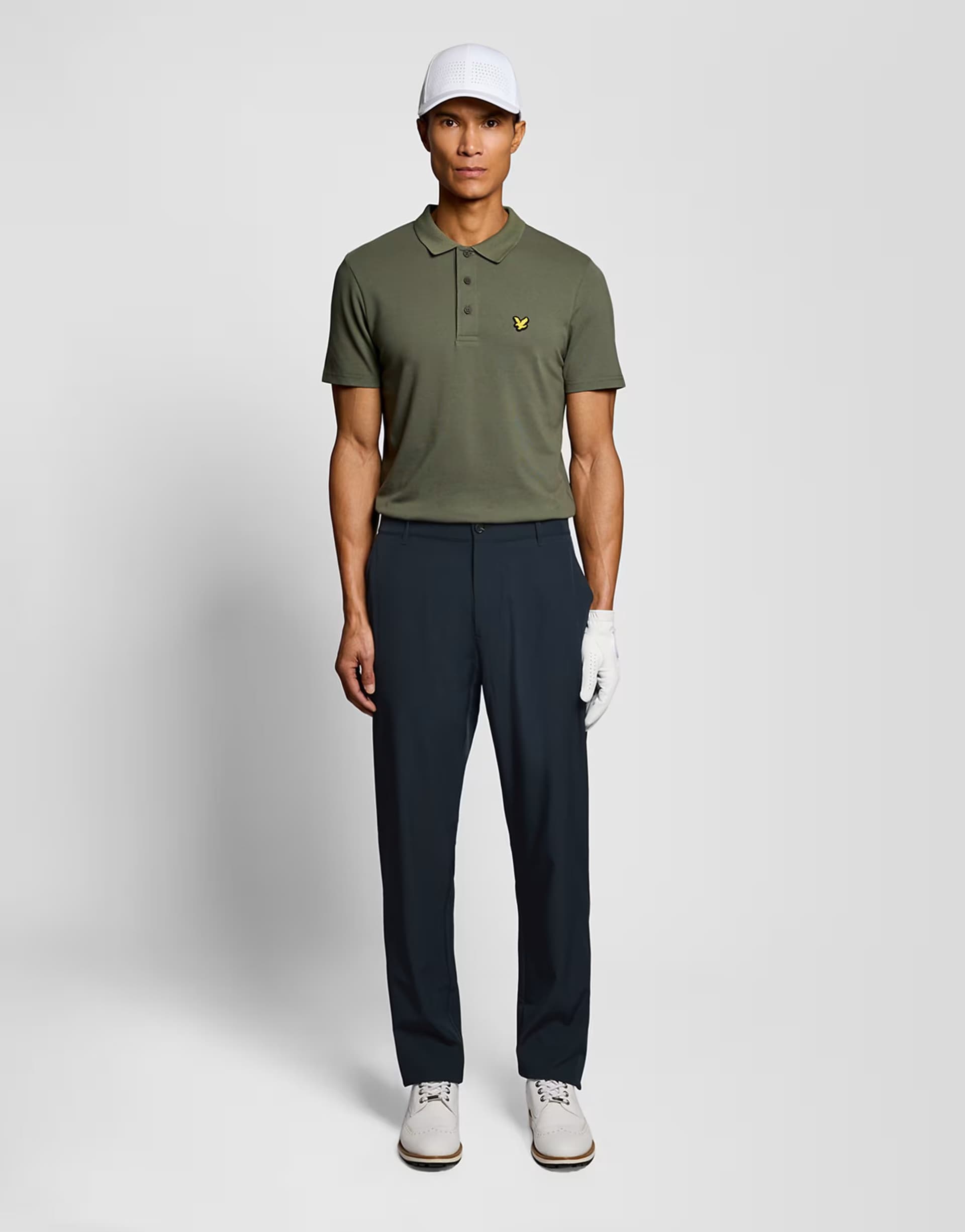 ASOS Lyle & Scott Trousers golf chino trouser in z271 dark navy