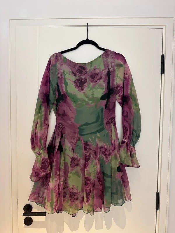 ASOS ASOS Pink and Green Floral mini Dress