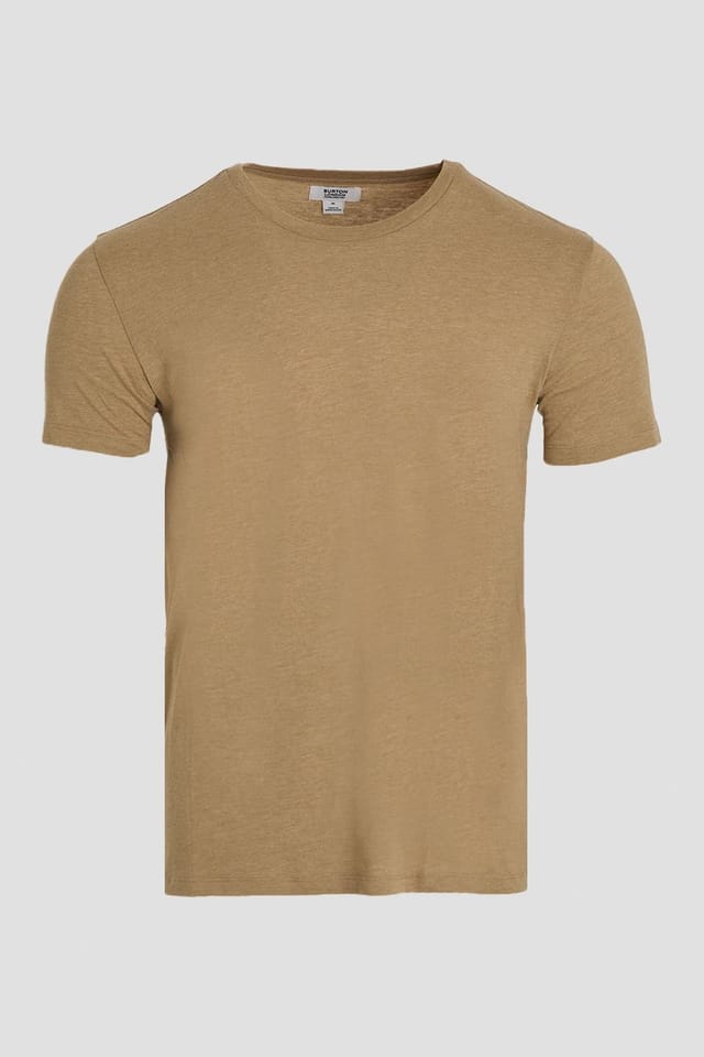 Burton Burton Men's Mixed 3 Pack Plain Crew Neck T-Shirts - 2