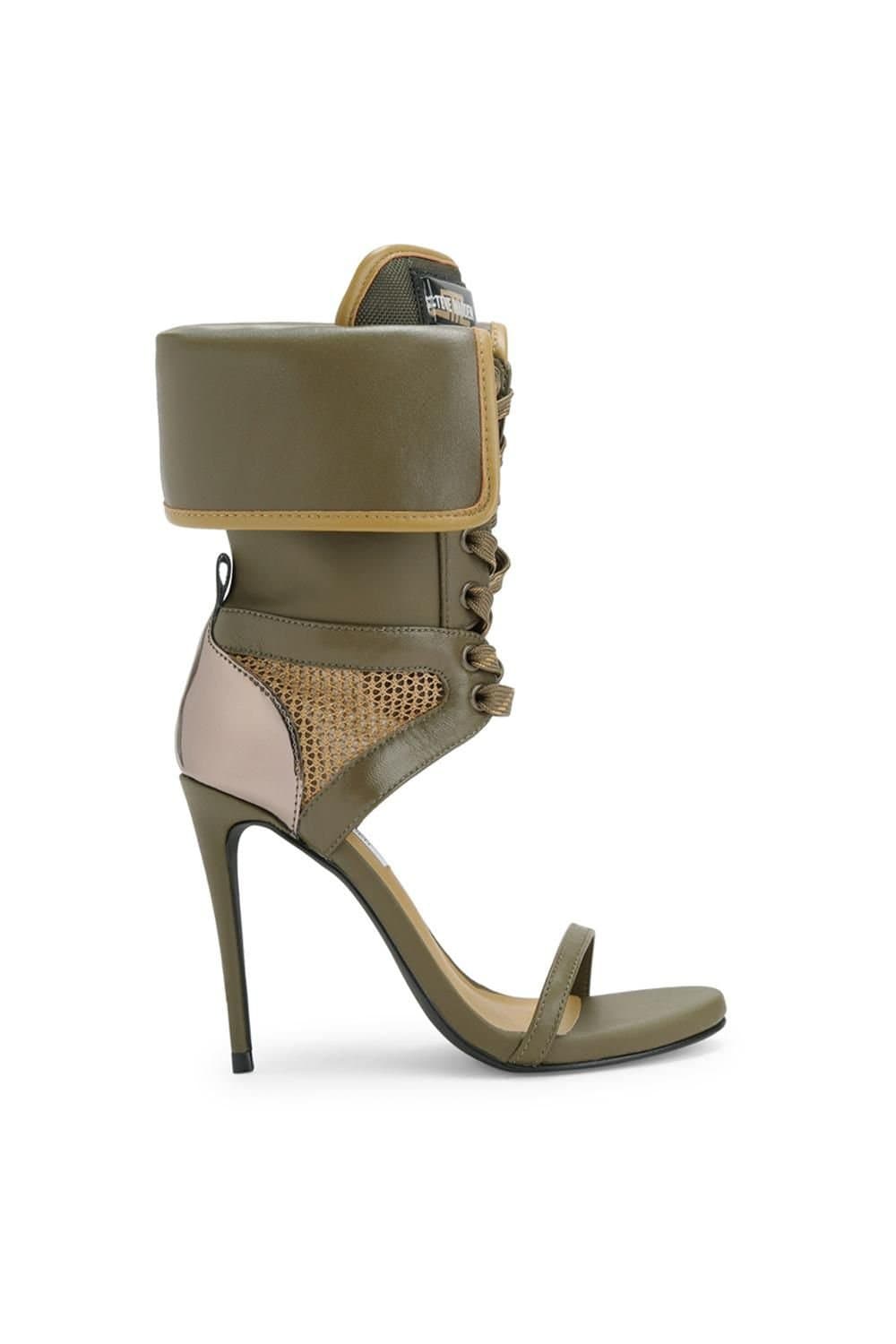 Steve Madden STEVE MADDEN Women's 'Casella Green' Fabric Heels in Green