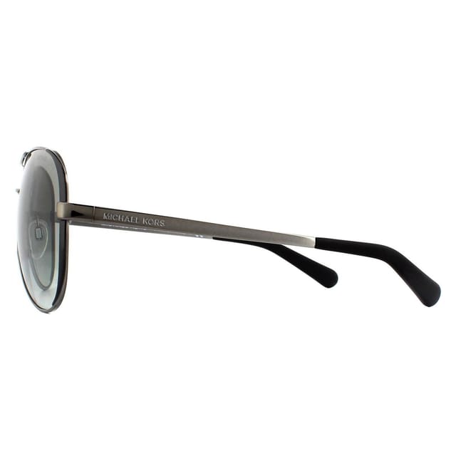 Michael Kors Michael Kors Women's Aviator Gunmetal Black Grey Gradient Sunglasses - 3