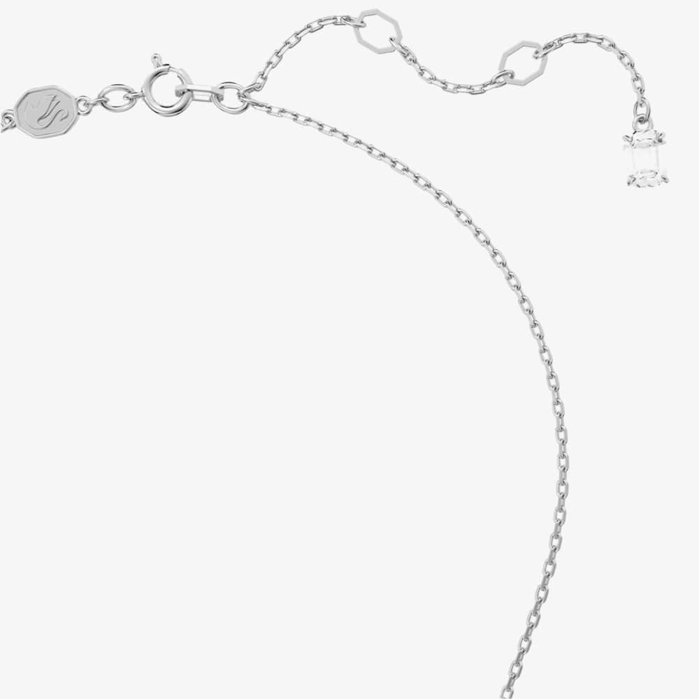 Swarovski Swarovski Women's Matrix Mixed Cut Heart Necklace 5647924 in Silver - 3