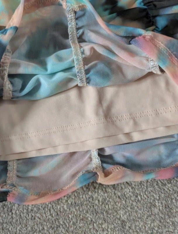 Bershka Ruched mini dress