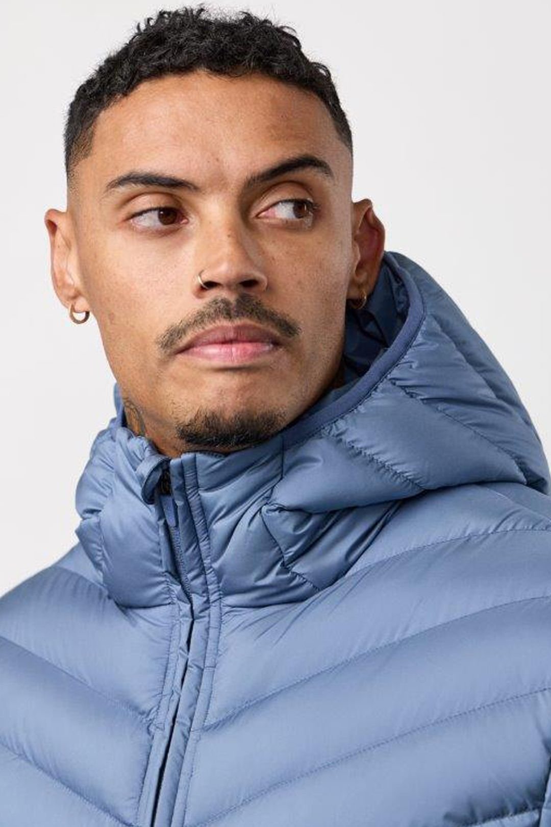 Gym King GYM KING Men's Endurance Puffer Jacket Slate Blue - 3