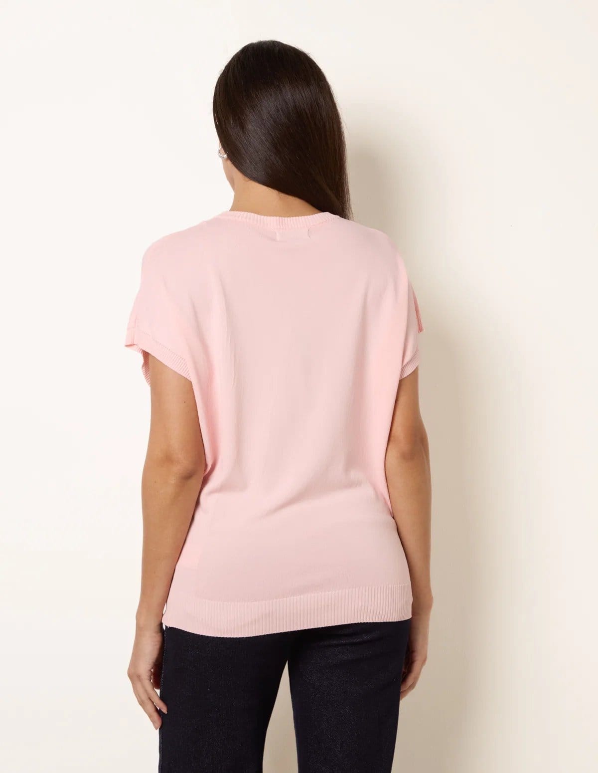 Blue Vanilla Short Sleeve Texture Knit Top - 4