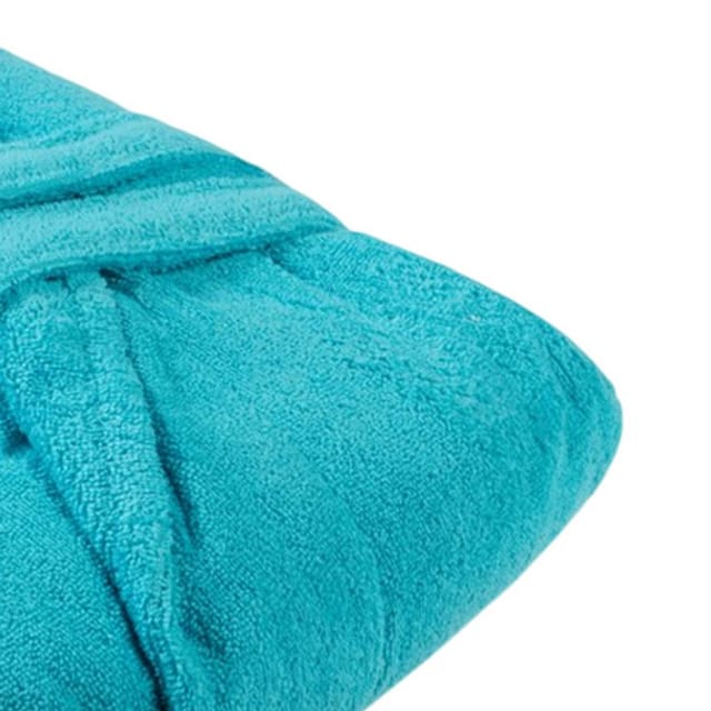 ARTG ARTG Women's Shawl Collar Robe in Aqua - 2