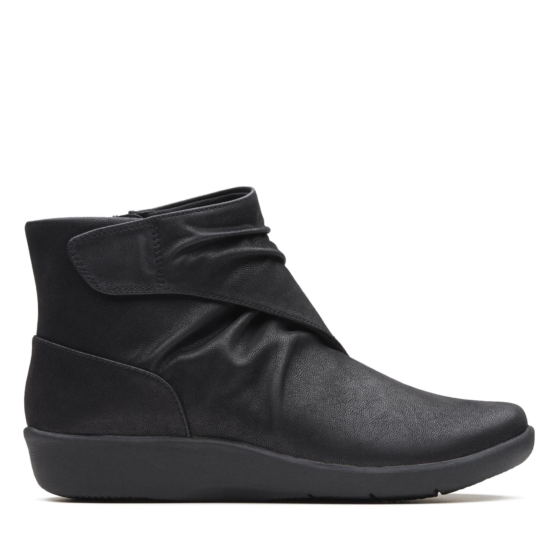 Clarks Clarks Women's Sillian Tana Black Synthetic Ankle Boots