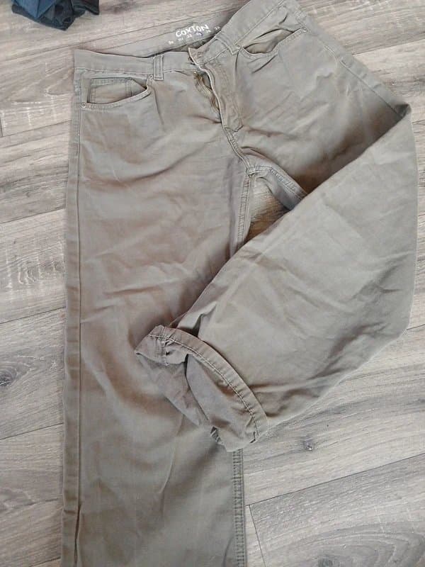 New Look Mens 34R khaki chino pants new look