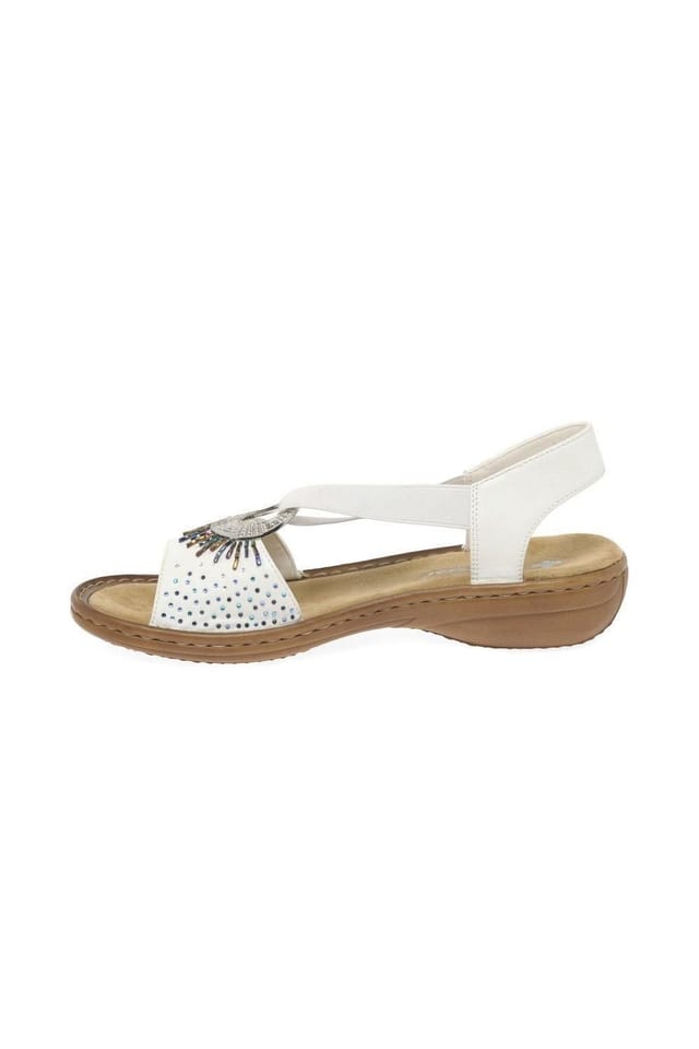 Rieker Rieker Women's 'Halo' Sandals in White - 2