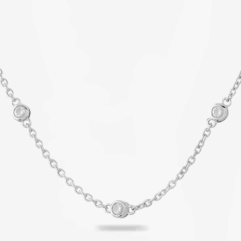 Rosa Lea Rosa Lea Silver Cubic Zirconia Necklace AM-THB032706