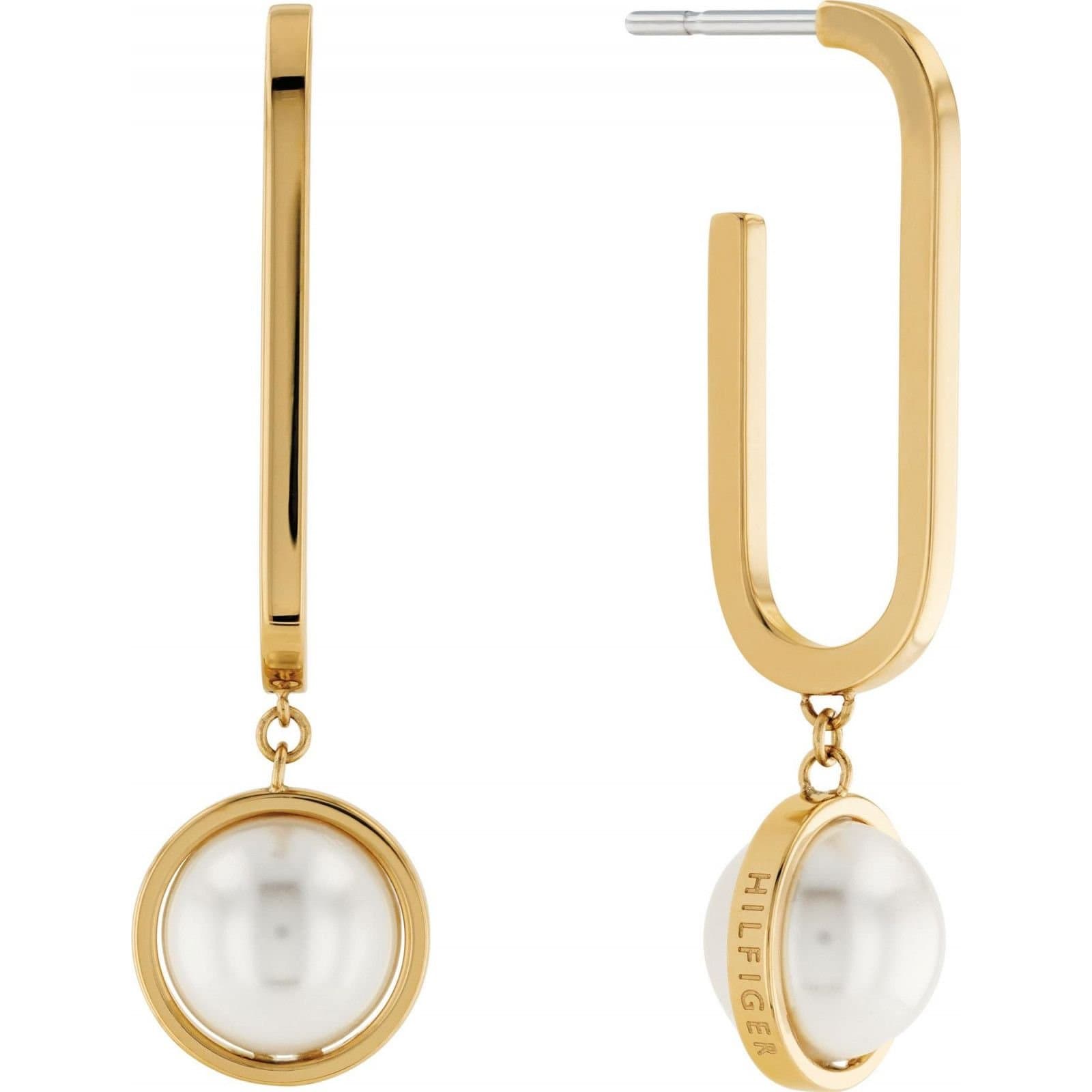 Tommy Hilfiger Tommy Hilfiger Women's 2780768 Pair Of Earrings in Gold