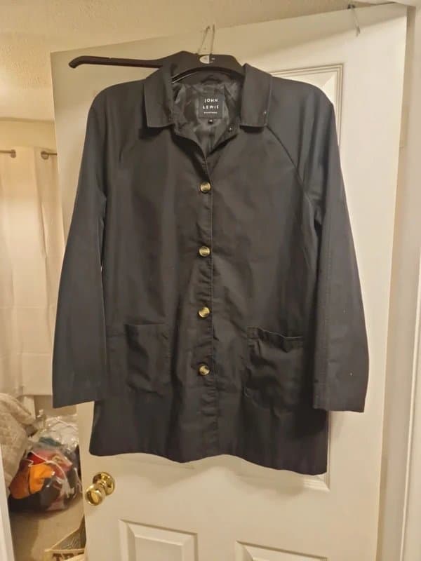 John Lewis Black coat