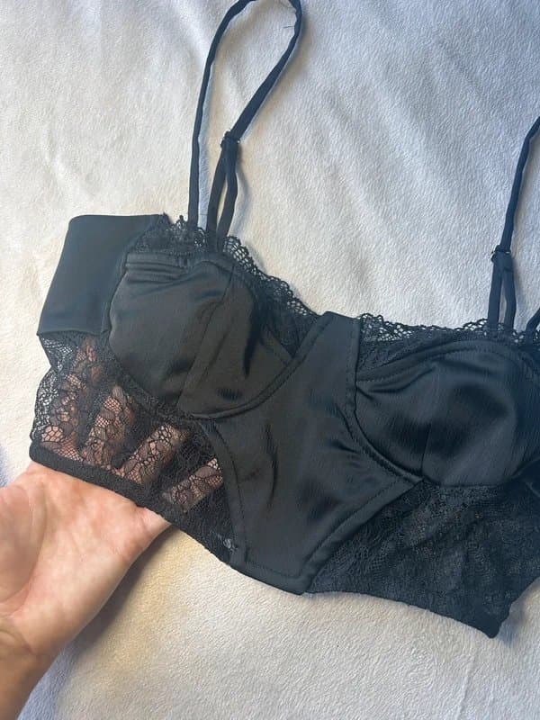 Bershka Berska corset style crop top