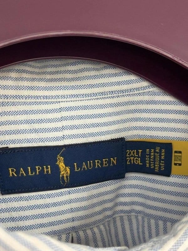 Ralph Lauren Polo Ralph Lauren Men's Long Sleeve Oxford Style Shirt Big & Tall 2XLT 2XL #G - 1