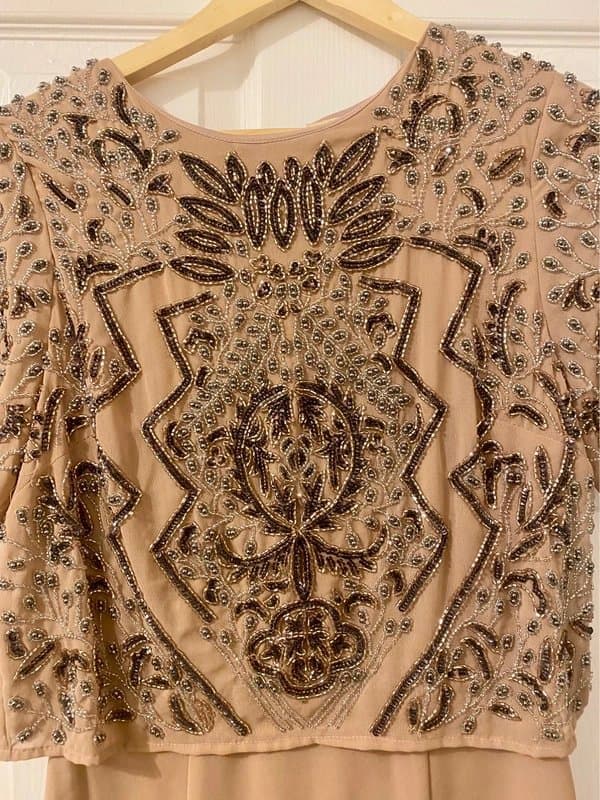 Maya Embellished sequin dress size UK 10